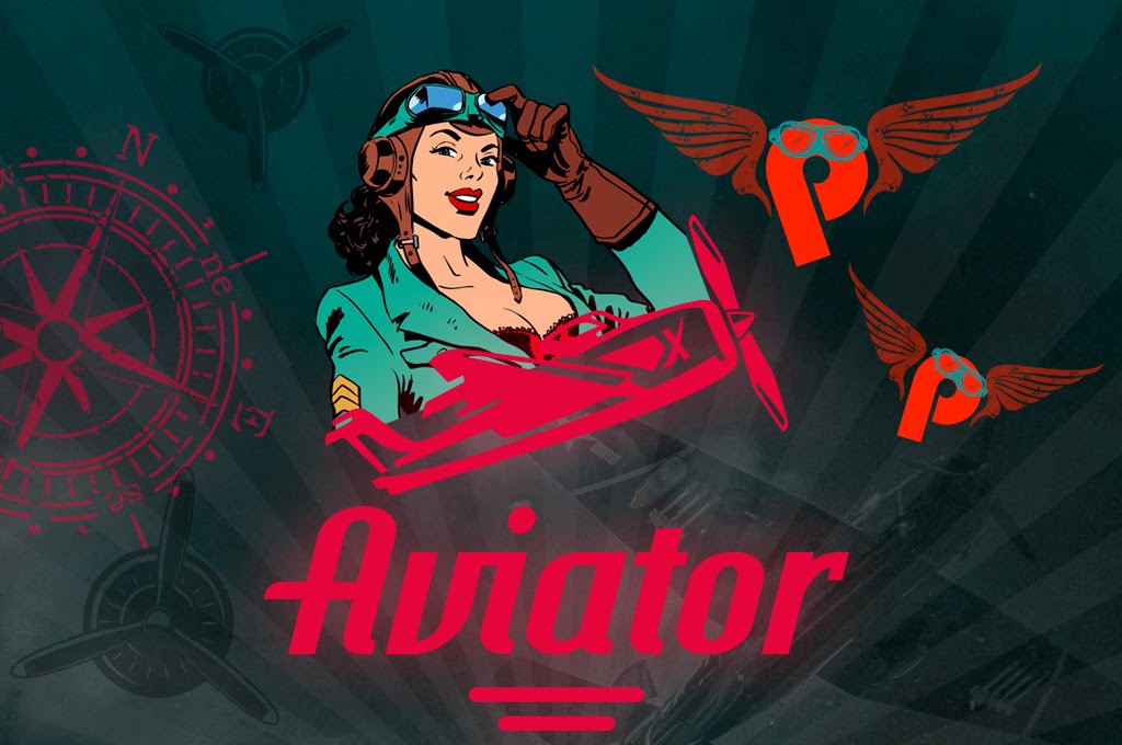 Aviator pin up